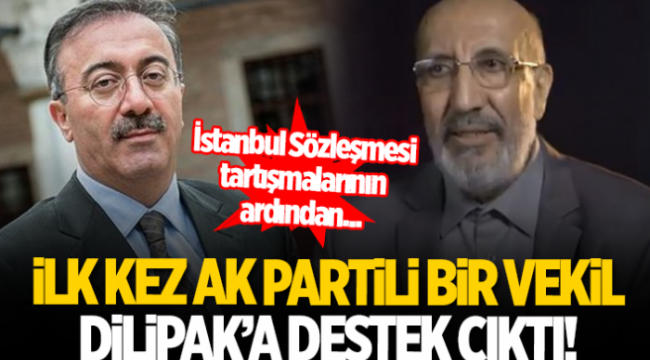 İlk kez AK Partili bir vekil Dilipak'a destek çıktı! Hakaret etmedi Kur'an'ın tabirini...