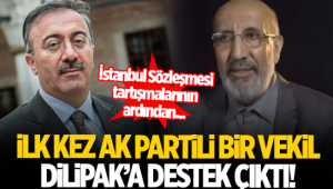 İlk kez AK Partili bir vekil Dilipak'a destek çıktı! Hakaret etmedi Kur'an'ın tabirini...