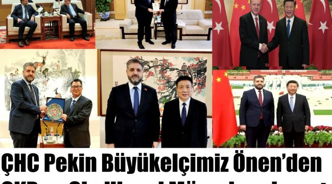 ÇHC Pekin Büyükelçimiz Önen’den ÇKP ve Çin Ulusal Müzesine ziyaret