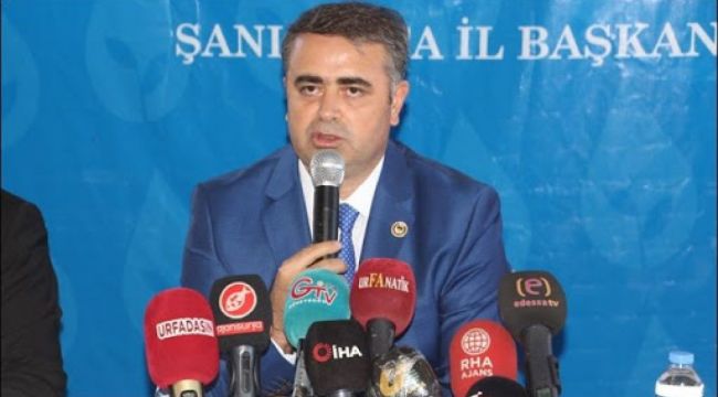 DEVA Partisi İl Başkanı Tüysüz Urfa Hakkında Konuştu