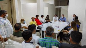 Gelecek Partisi Karaköprü İlçe Teşkilatı İlk Toplantısını Yaptı