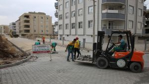 Seyrantepe'de Kilitli Parke Çalışmaları Sürüyor