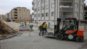 Seyrantepe'de Kilitli Parke Çalışmaları Sürüyor