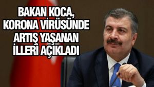 Bakan Koca Koronavirüsünde Artış Yaşanan İlleri Açıkladı