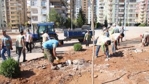 Haliliye’de Yeni Parkların Ağaçlandırılması Sürüyor