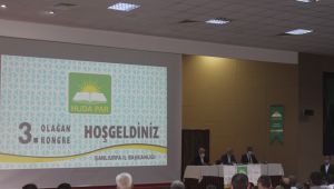 Şanlıurfa Hüdapar İl Olağan Kongresi Gerçekleşti