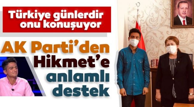 Türkiye Hikmet'i konuşuyor! AK Parti'den anlamlı destek