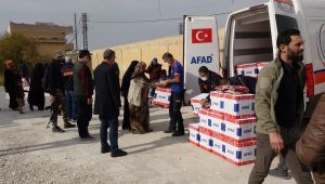 AFAD, Barış Pınarında İnsani Yardımlara Devam Ediyor
