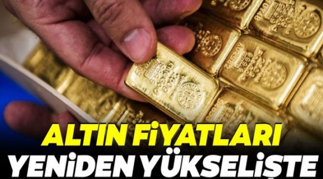 Altın fiyatları yeniden yükselişe geçti!