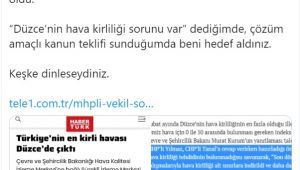 Chp’li Tanal’dan Akp/Mhp’li Vekillere: Eserinizle Gurur Duyun!