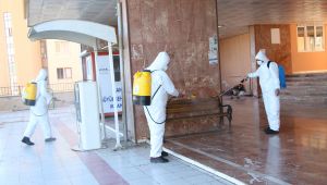 Haliliye Belediyesi, Pandemi Tedbirlerinde Hastaneleri Unutmadı
