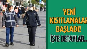 İçişleri Bakanlığı Yeni Kısıtlamaları Yayımladı!