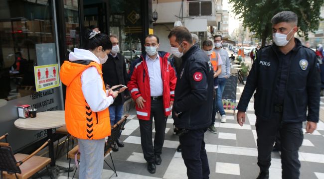 İl Sağlık Müdürü Maske Denetimlerine Aralıksız Devam Ediyor