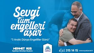 Başkan Kuş’tan 3 Aralık Dünya Engelliler Günü Mesajı