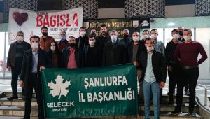 Gelecek Partisi Şanlıurfa'dan Kan bağışı