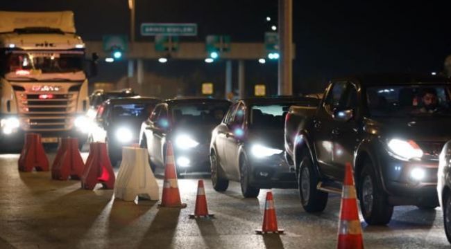 Sokak kısıtlamasında, 7 zorunlu hal dışında özel araçla şehirler arası seyahate izin verilmeyecek