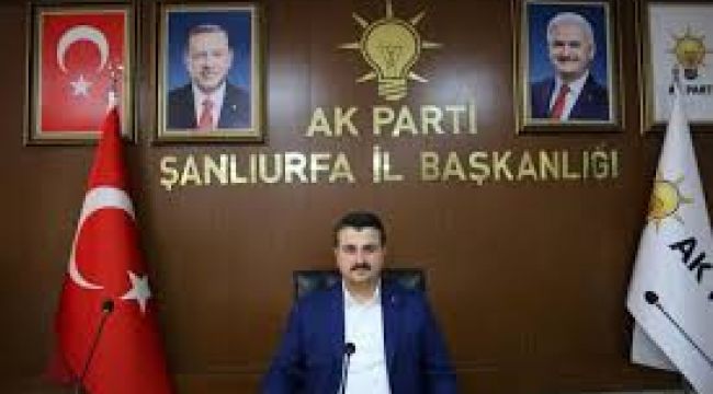 AK Parti Şanlıurfa il başkanı Bahattin Yıldız: Aday Değilim