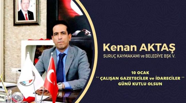 Aktaş “ Gazeteciler Kovid Sürecinde de Görevlerini Başarıyla Yerine Getiriyor”