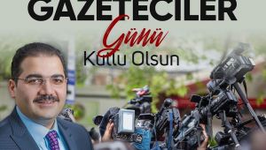 Başkan Canpolat’tan Çalışan Gazeteciler Günü Mesajı