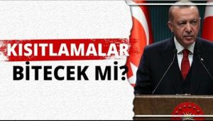 Kısıtlamalar kaldırılacak mı? Cumhurbaşkanı Erdoğan sinyali verdi