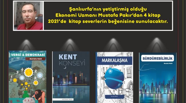 Yazar, Mustafa Pakır'ın Yeni Kitapları Yakında Piyasada Olacak