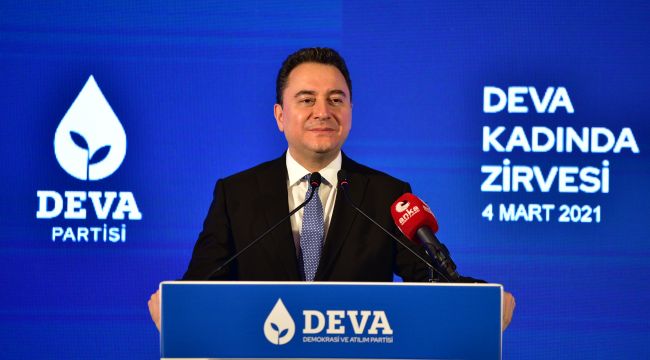 Babacan, ‘Deva Kadında Zirvesi’nde Konuştu