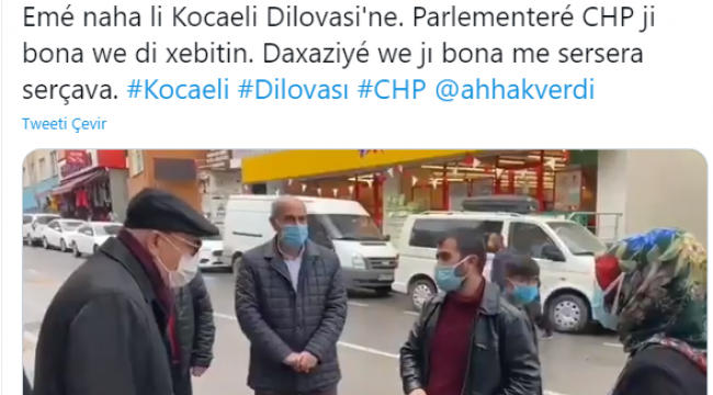 CHP'Lİ Vekil İle Vatandaşın Kürtçe Sohbeti