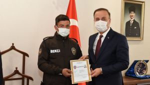 Dikkatli Bekçilere Başarı Belgesi