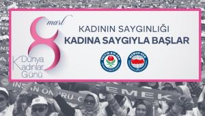 Kadının saygınlığı kadına saygıyla başlar....