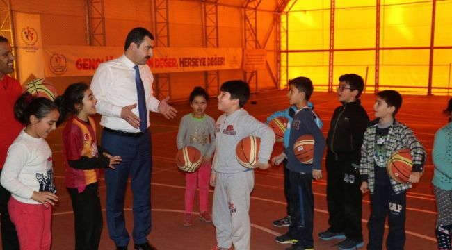 Geleceğin Sporcuları Karaköprü’de Yetişecek