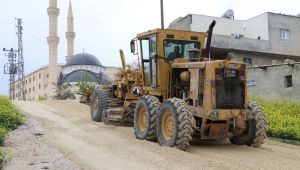 Karaköprü Kırsalında Yol Seferberliği Sürüyor