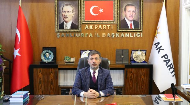 AK Parti Şanlıurfa İl Başkanı Abdurrahman KIRIKÇI'dan çiftçilere müjde