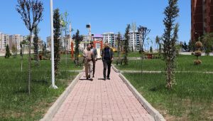 Başkan Baydilli Seyrantepe'deki Yeni Parkı İnceledi