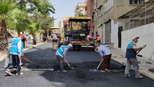 Büyükşehir Asfalt Atağını Sürdürüyor