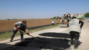 Büyükşehir’den Kısıtlamada Eyyübiye Kırsalında Yol Yapım Atağı