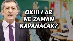 Okullar ne zaman kapanacak? Uzaktan eğitim ne zaman bitecek? MEB duyurdu