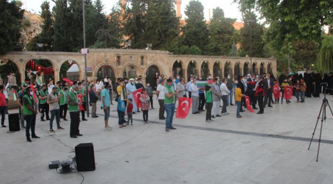 Şanlıurfa'dan İsrail'e Tepki