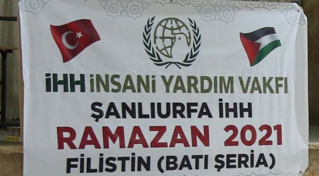 Şanlıurfa İHH Kudüs’lülere Gıda Kolisi Yardımı Yapıyor