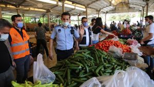 Zabıtadan Pazarlarda Sıkı Denetim