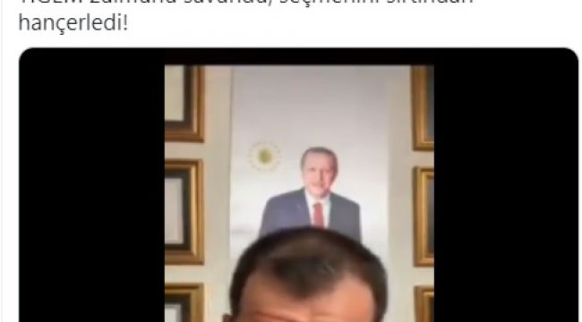 AKP'li Vekil, Seçmeniyle 