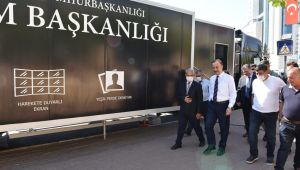 Cumhurbaşkanlığı İletişim Başkanlığı Dijital Tırı Şanlıurfa’da