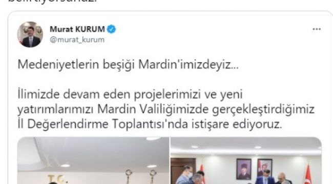 Mardin'e Gelen Bakan, CHP'li Tanal'ın Eleştirilerine Hedef Oldu