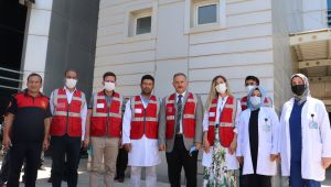 Şanlıurfa Harran Üniversitesi Hastanesinde Gerçeği Aratmayan Yangın Tatbikatı