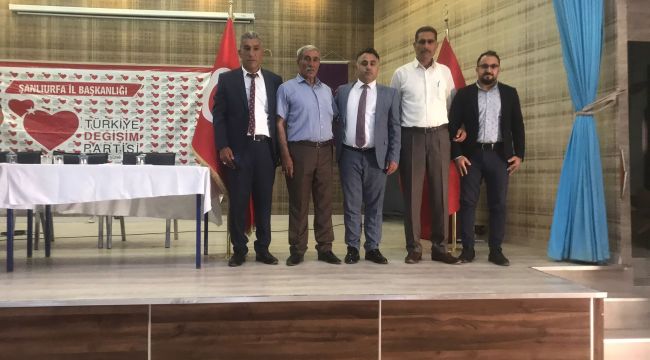 TDP Harran İlçe Başkanı Altundağ Oldu