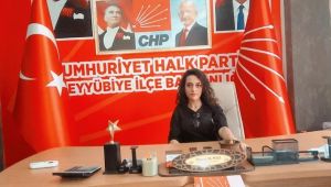 CHP Eyyübiye İlçe Kadın Kolları Başkanlığına Beyzanur Sandıkçı Getirildi