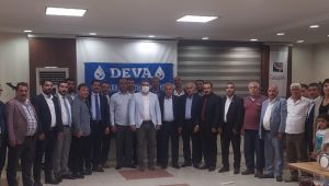 Deva Partisi Muhtarları Ağırladı