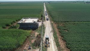 Eyyübiye Belediyesi Kırsalda Da Yol Yapımını Aralıksız Sürdürüyor