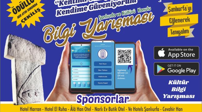 ŞURKAV Mobil Uygulama Kültür Bilgi Yarışması Kazananları Belli Oldu