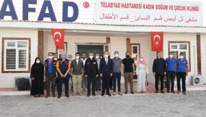 AFAD Başkanı Sezer Telabyad’da İncelemelerde Bulundu