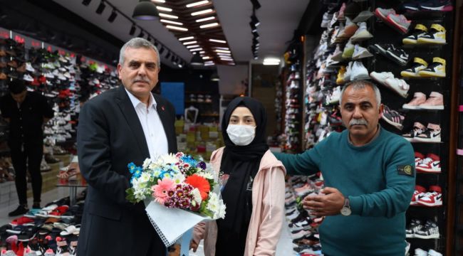 Başkan Beyazgül’den İzmir’de Esnaf ve STK Ziyaretleri